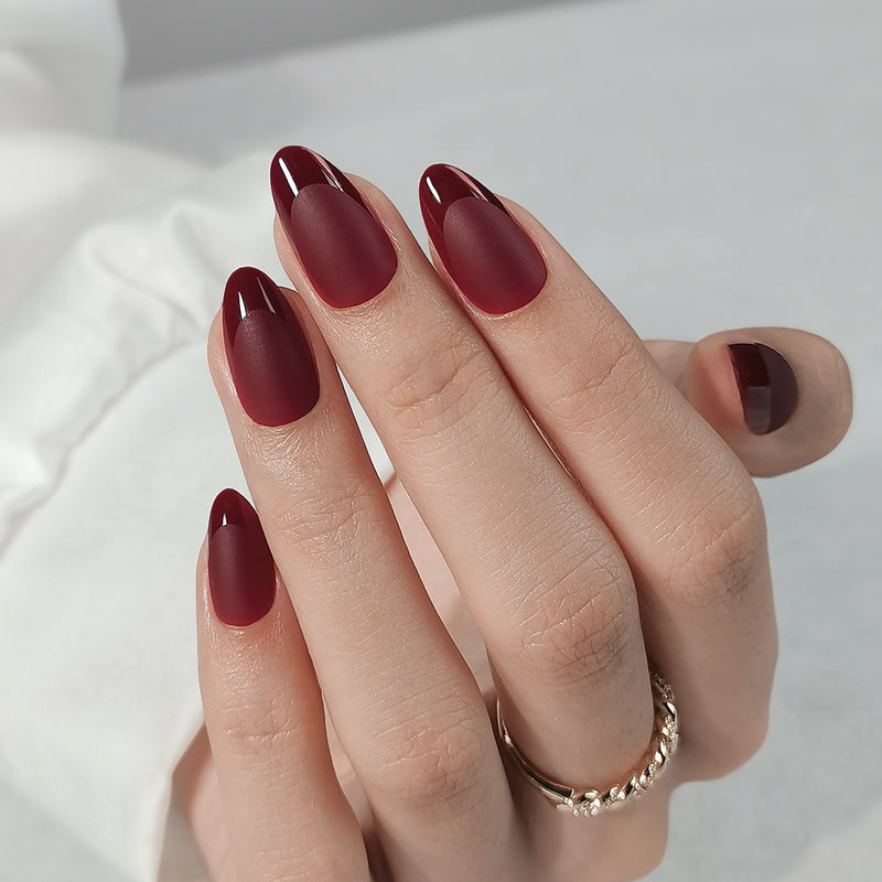 Berry Velvet Swerve - Medium Almond