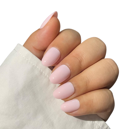 Baby Pink - Short Oval
